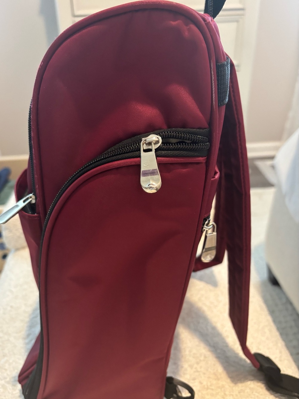 Red Backpack - Picture 5 of 6